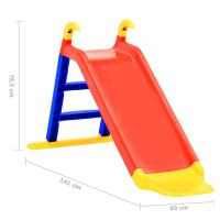 Produktbild för Rutschkana för barn 141 cm PP