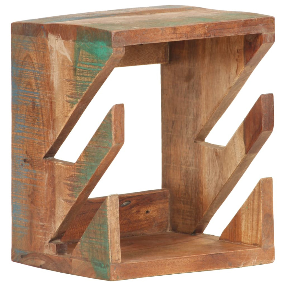 Produktbild för Väggmonterad skateboardhållare 25x20x30 cm återvunnet trä