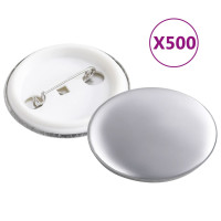 Produktbild för Knappmaskin med 500 st knappdelar 37 mm