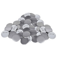 Produktbild för Knappmaskin med 500 st knappdelar 37 mm