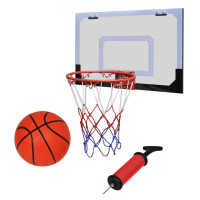Miniatyr av produktbild för Basketpaket inkl. korg, boll och pump