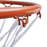 Miniatyr av produktbild för Basketkorg med orange nät 45 cm