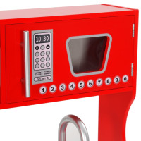 Miniatyr av produktbild för Leksakskök MDF 84x31x89 cm röd