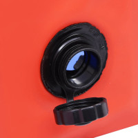 Miniatyr av produktbild för Hopfällbar hundpool röd 300x40 cm PVC