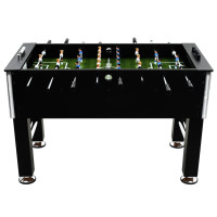Miniatyr av produktbild för Fotbollsbord stål 60 kg 140x74,5x87,5 cm svart