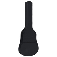 Produktbild för Gitarrfodral för 3/4 klassisk gitarr svart 94x35 cm tyg