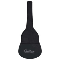 Miniatyr av produktbild för Gitarrfodral för 4/4 klassisk gitarr svart 100x37 cm tyg