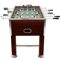 Miniatyr av produktbild för Fotbollsbord stål 60 kg 140x74,5x87,5 cm brun