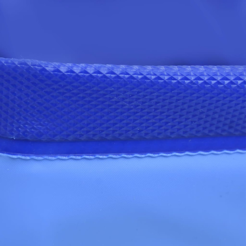 Produktbild för Hopfällbar hundpool blå 300x40 cm PVC