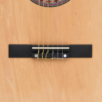 Miniatyr av produktbild för Akustisk gitarr 12 delar med 6 strängar western 38"