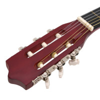Miniatyr av produktbild för Akustisk gitarr 12 delar med 6 strängar western 38"