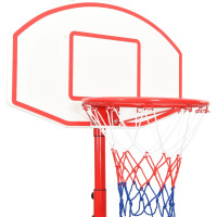 Miniatyr av produktbild för Flyttbar basketkorg justerbar 200-236 cm