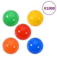 Miniatyr av produktbild för Lekbollar 1000 st flerfärgad
