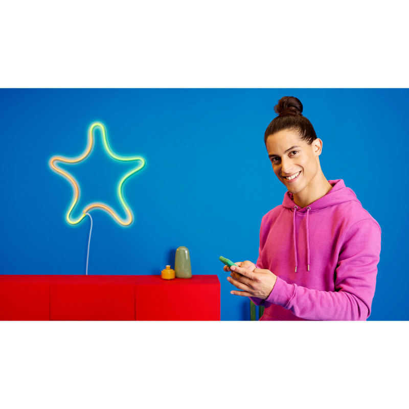 Produktbild för WiFi Smart Neon Flex strip 16milj färger 3 meter