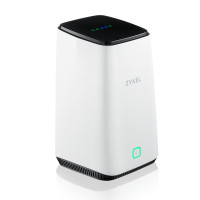 Produktbild för Zyxel FWA510 trådlös router Multi-Gigabit Ethernet Tri-band (2,4 GHz / 5 GHz / 5 GHz) 5G Svart, Vit