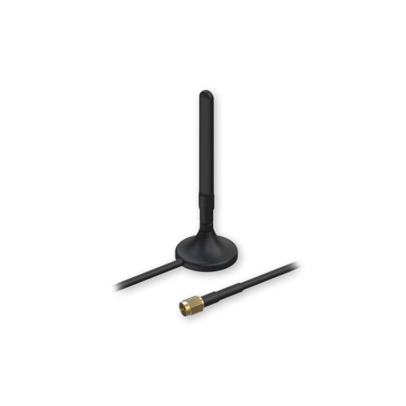 Produktbild för Teltonika 5G Mobile Magnetic SMA Antenna nätverksantenner Rundstrålande antenn 3,6 dBi