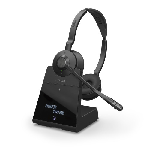 Jabra Jabra Engage 75 Stereo Headset Trådlös Huvudband Kontor/callcenter Bluetooth Svart