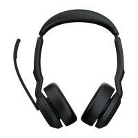 Miniatyr av produktbild för Jabra Evolve2 55 Headset Trådlös Huvudband Kontor/callcenter Bluetooth Laddningsställ Svart