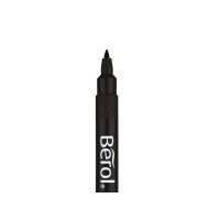 Produktbild för Fiberpenna BEROL Fine svart 12/fp