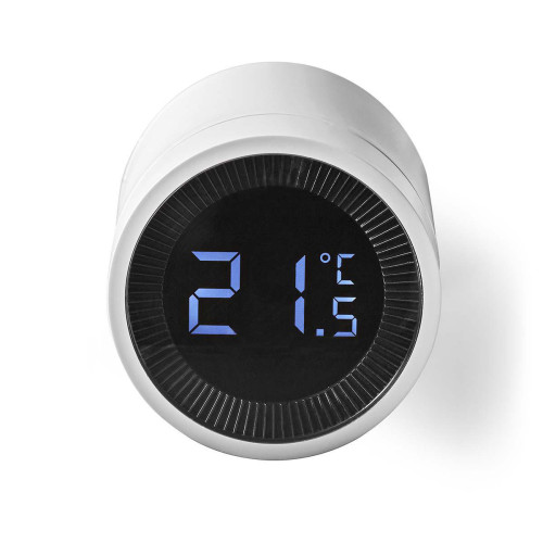 NEDIS Nedis Zigbee Smart Radiatorknop termostater Vit