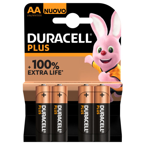 Duracell Duracell Plus 100 Engångsbatteri AA Alkalisk