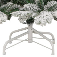 Produktbild för Plastgran med snö gångjärn 180 cm