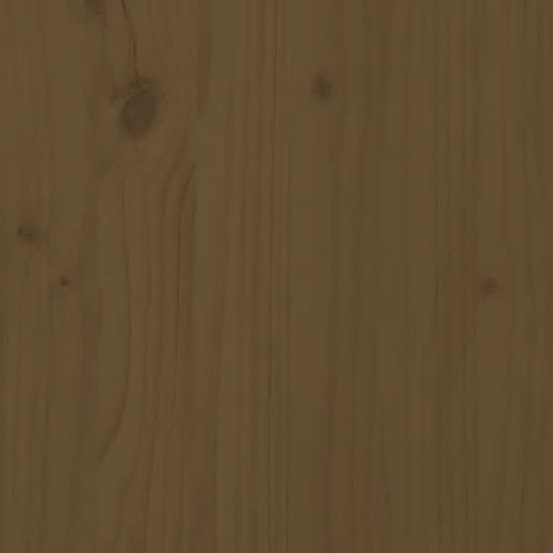 Produktbild för Skjul för två sopkärl honungsbrun massiv furu