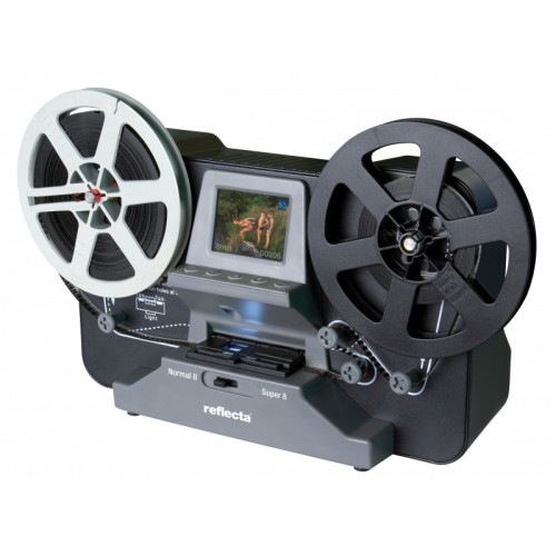 Reflecta Reflecta Film Scanner Super 8 – Normal 8 Film-/diabildsscanner Svart