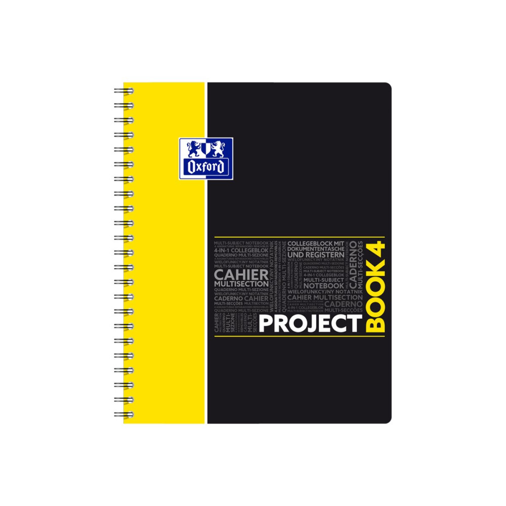 Produktbild för Oxford Student A4+ - projektbok - 100 ark