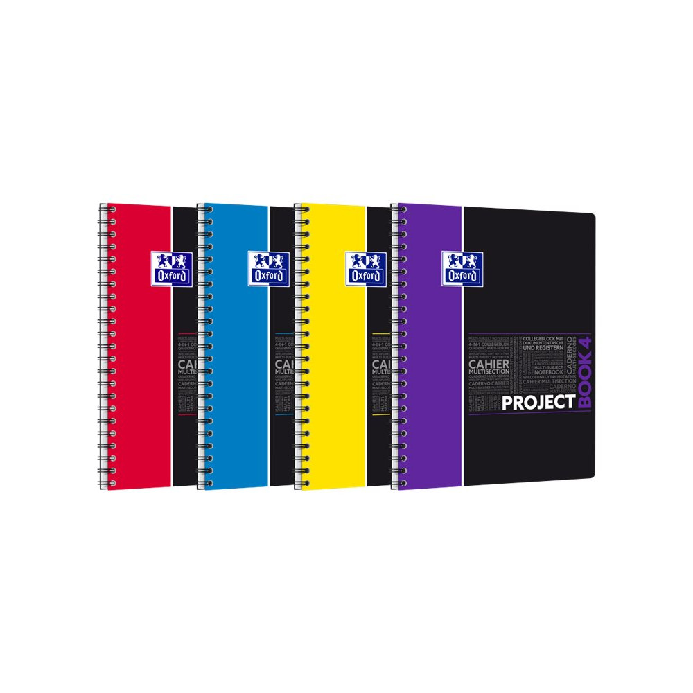 Produktbild för Oxford Student A4+ - projektbok - 100 ark