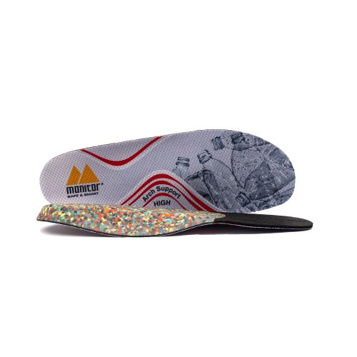 Monitor Arch Support High Insole Red