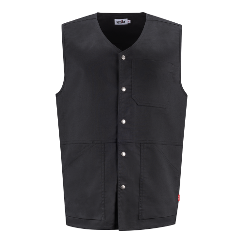 Smila Workwear Ben Vest Black Unisex