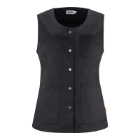 Produktbild för Bea Vest w Black Female