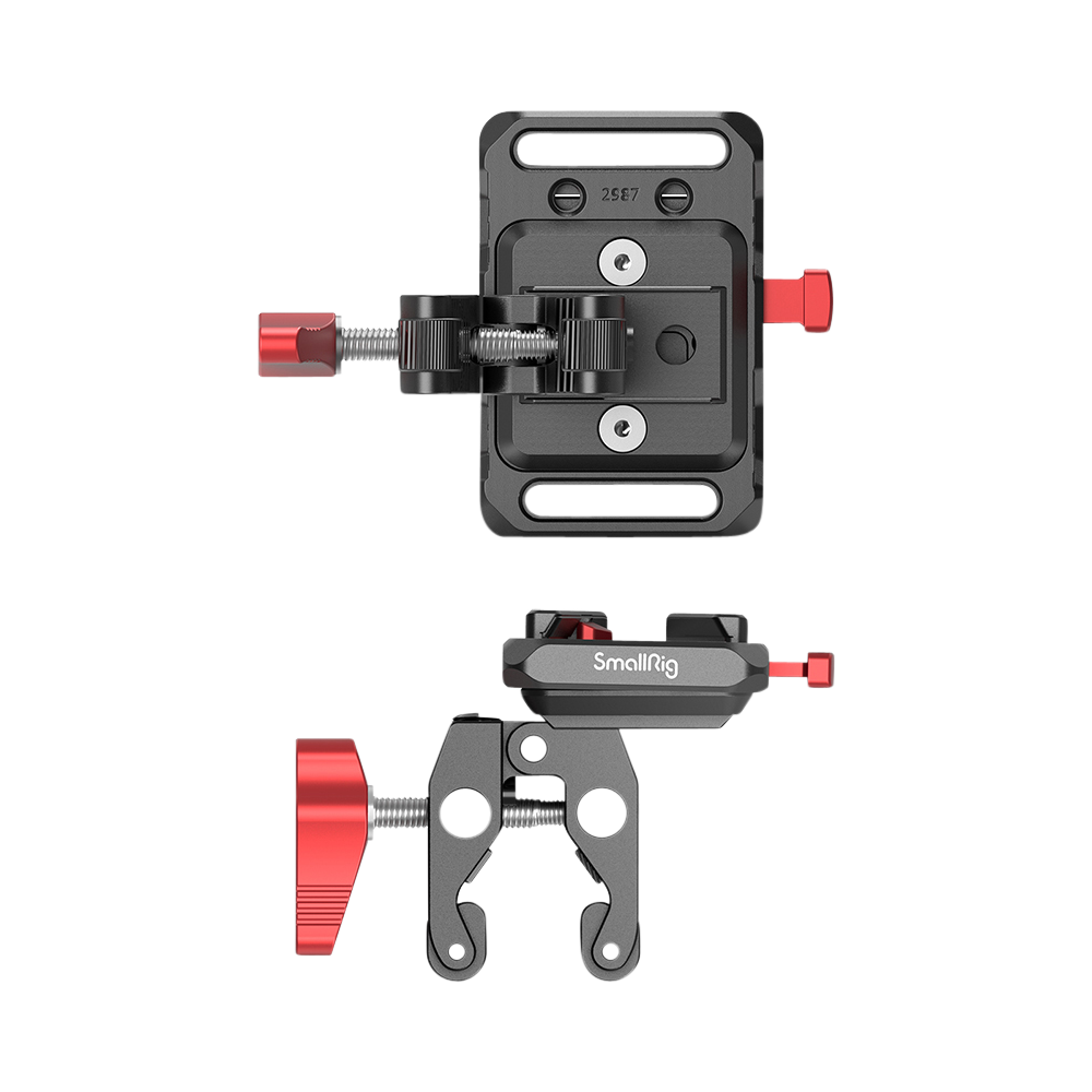 Produktbild för SmallRig 2989 Battery Plate Mini V-Mount Crab Clam