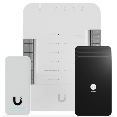 Ubiquiti Networks Ubiquiti G2 Starter Kit säkerhetssystem för åtkomstkontroll Svart, Silver