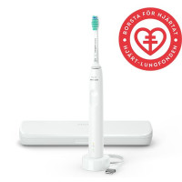 Produktbild för Philips 3100 series HX3673/13 Sonisk eltandborste + resefodral - Vit