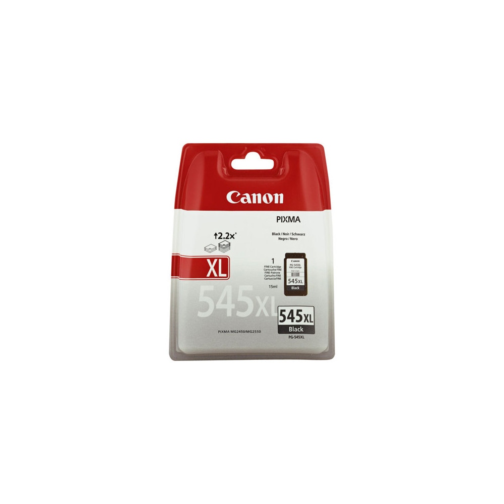 Produktbild för Canon PG-545XL - Lång livslängd - svart - original - bläckpatron