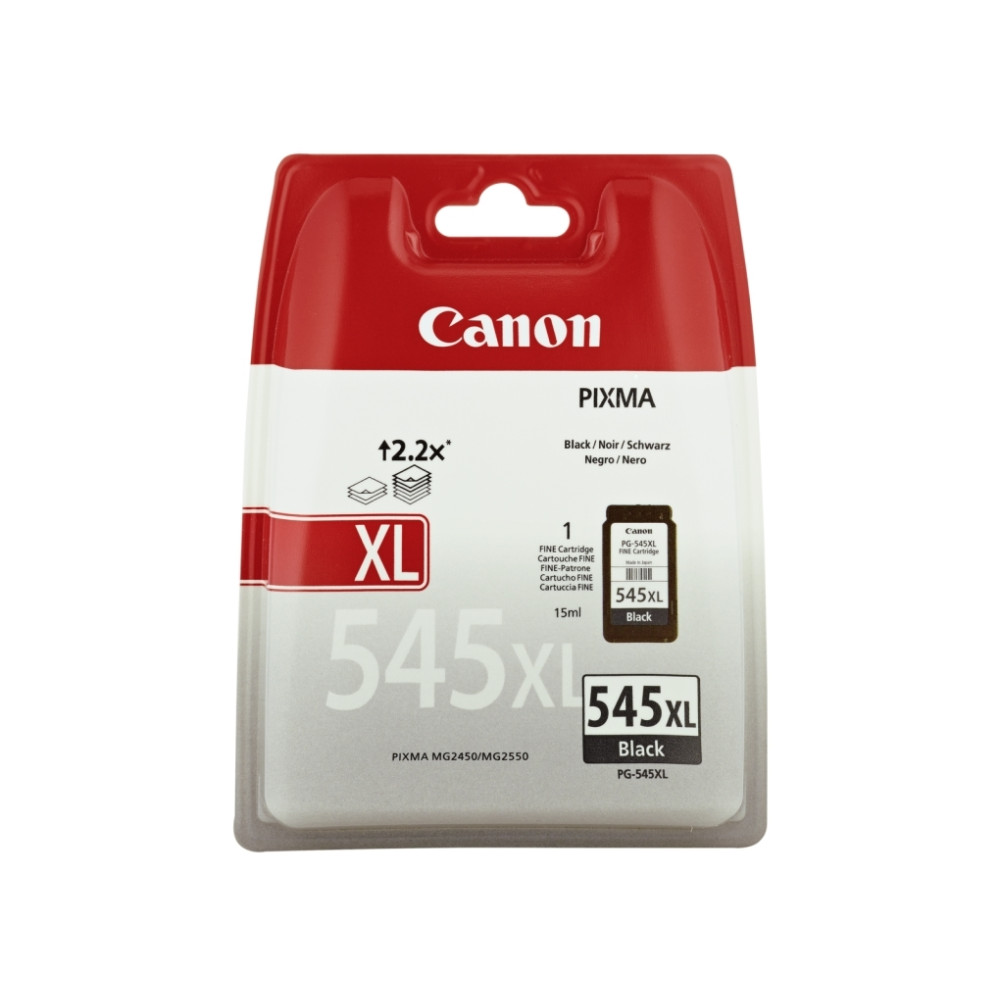 Produktbild för Canon PG-545XL - Lång livslängd - svart - original - bläckpatron