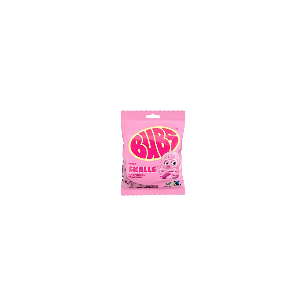 Produktbild för Skalle Cool Hallon Skum 175 g