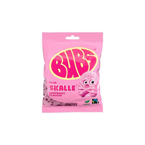 Bubs Skalle Cool Hallon Skum 175 g