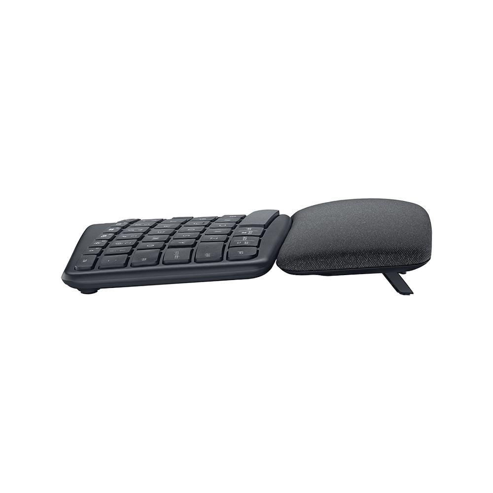 Produktbild för Logitech Ergo K860 tangentbord Trådlös RF + Bluetooth QWERTY Nordic grafit