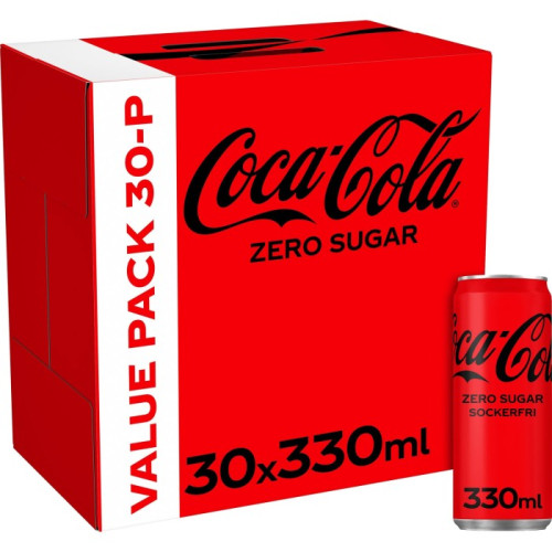 Coca-Cola zero Coca-Cola Zero 30 x 330 ml