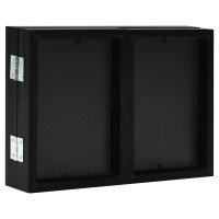 Miniatyr av produktbild för Tredelad fotoram svart 22x15 cm+2x(10x15 cm)