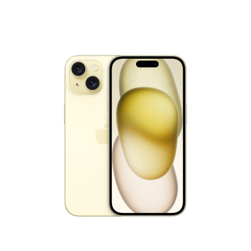 Apple Apple iPhone 15 15,5 cm (6.1") Dubbla SIM-kort iOS 17 5G USB Type-C 128 GB Gul