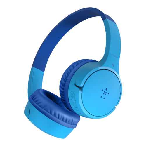 Belkin Components Belkin SOUNDFORM Mini Headset Kabel & Trådlös Huvudband Musik Micro-USB Bluetooth Blå