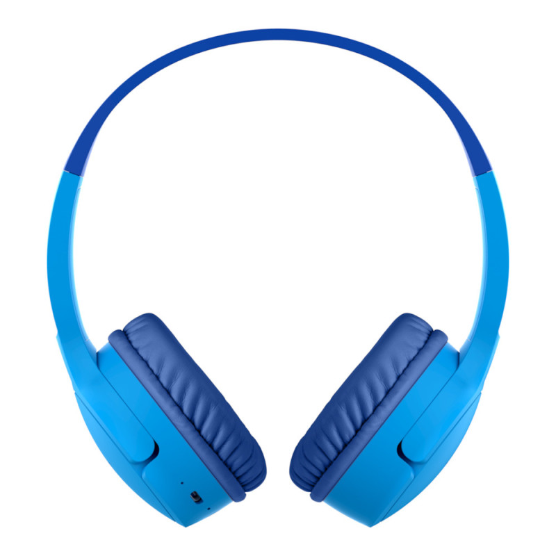 Produktbild för Belkin SOUNDFORM Mini Headset Kabel & Trådlös Huvudband Musik Micro-USB Bluetooth Blå