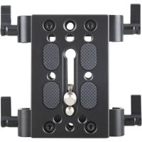 Produktbild för SMALLRIG 1798 Baseplate w/Dual 15mm Rod Clamp