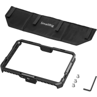 Produktbild för SmallRig 2684 Monitor Cage w. Sun Hood for SmallHD 702