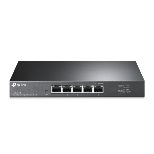 TP-LINK Technologies TP-Link TL-SG105-M2 nätverksswitchar Ohanterad 2.5G Ethernet (100/1000/2500) Svart