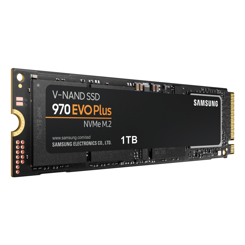 Produktbild för Samsung 970 EVO Plus M.2 1 TB PCI Express 3.0 V-NAND MLC NVMe